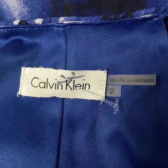 Calvin Klein strappy halter style knee length dress - Picture 4 of 5